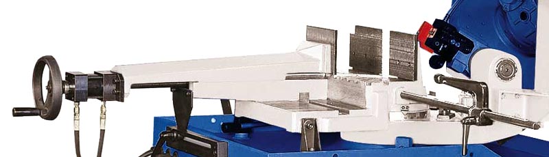 Poloautomatická pásová pila PMS 270/350 HAD-V - svěrák pro upnutí